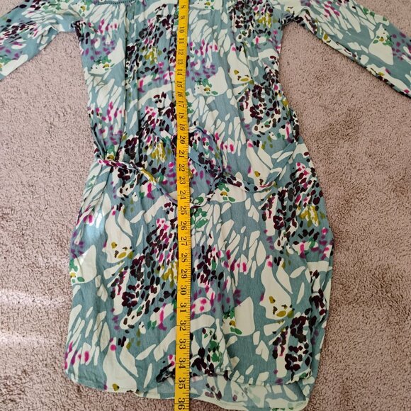 Dolan Multi Color Dress with Belt Size 8 - Picture 5 of 10
